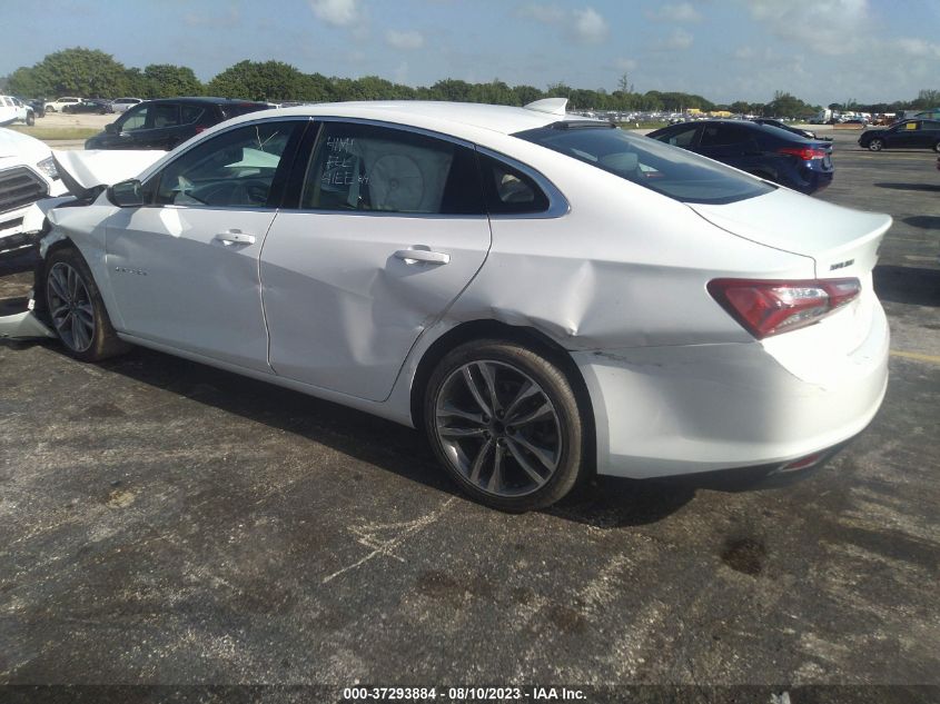 2021 CHEVROLET MALIBU LT - 1G1ZD5ST3MF005110