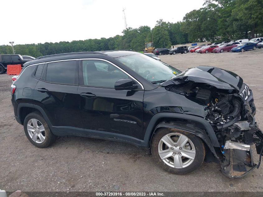 2022 JEEP COMPASS LATITUDE - 3C4NJDBB5NT113204