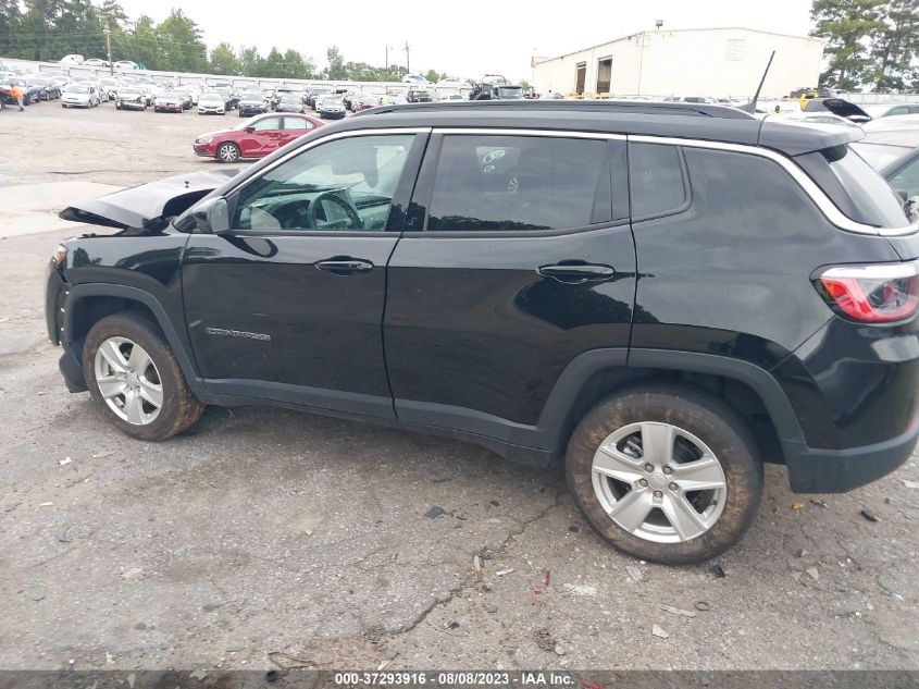 2022 JEEP COMPASS LATITUDE - 3C4NJDBB5NT113204