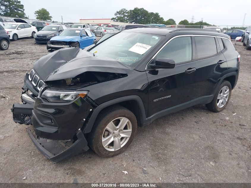 2022 JEEP COMPASS LATITUDE - 3C4NJDBB5NT113204