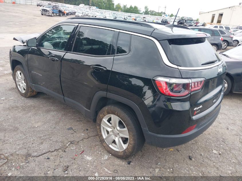 2022 JEEP COMPASS LATITUDE - 3C4NJDBB5NT113204
