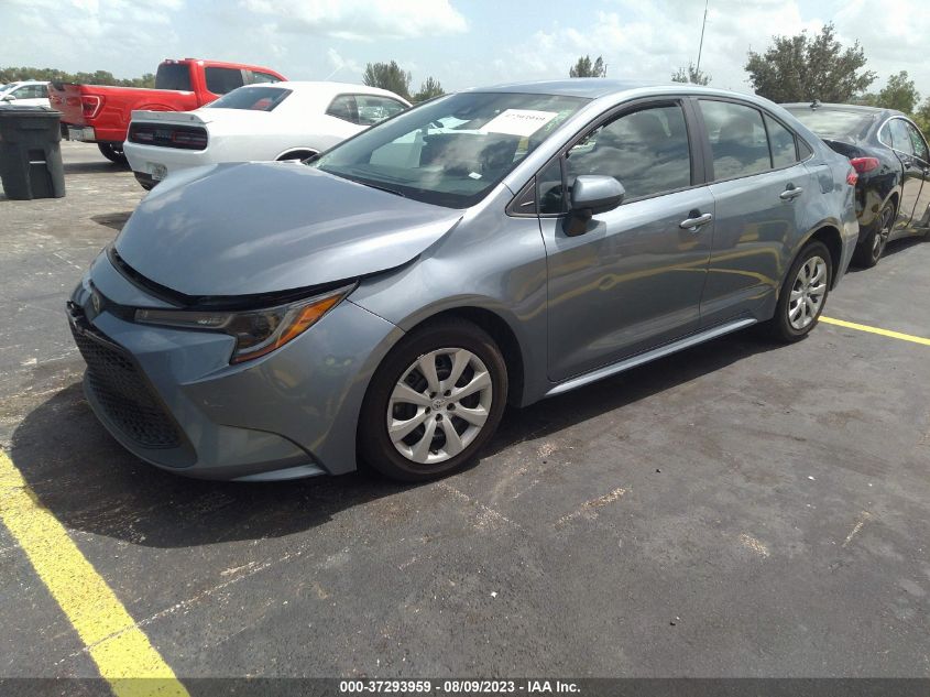 2021 TOYOTA COROLLA LE - 5YFEPMAE5MP182602
