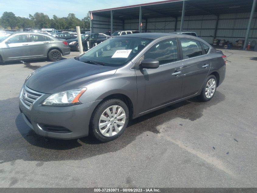 2015 NISSAN SENTRA S/SV/SR/SL - 3N1AB7AP5FY346498