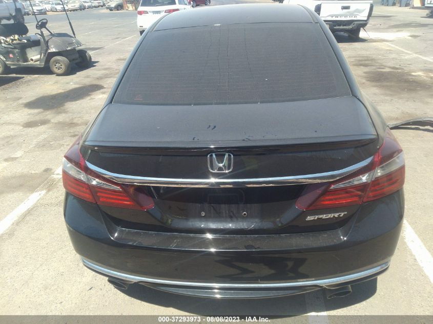 2017 HONDA ACCORD SEDAN SPORT - 1HGCR2F54HA306403