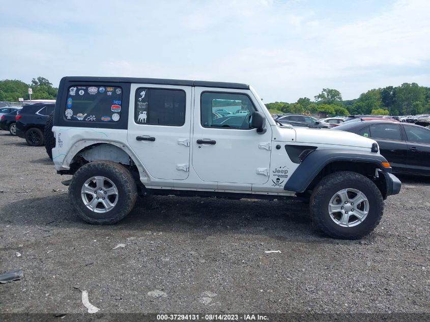 2019 JEEP WRANGLER UNLIMITED SPORT S - 1C4HJXDG5KW558359