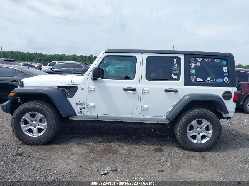 2019 JEEP WRANGLER UNLIMITED SPORT S - 1C4HJXDG5KW558359