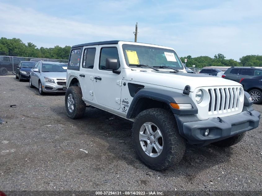 2019 JEEP WRANGLER UNLIMITED SPORT S - 1C4HJXDG5KW558359