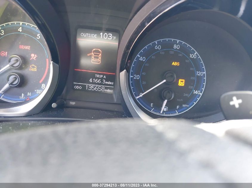 2014 TOYOTA COROLLA L/LE/S/S PLUS/LE PLUS - 5YFBURHE1EP087809