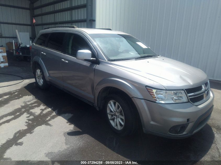 2016 DODGE JOURNEY SXT - 3C4PDCBG9GT171356
