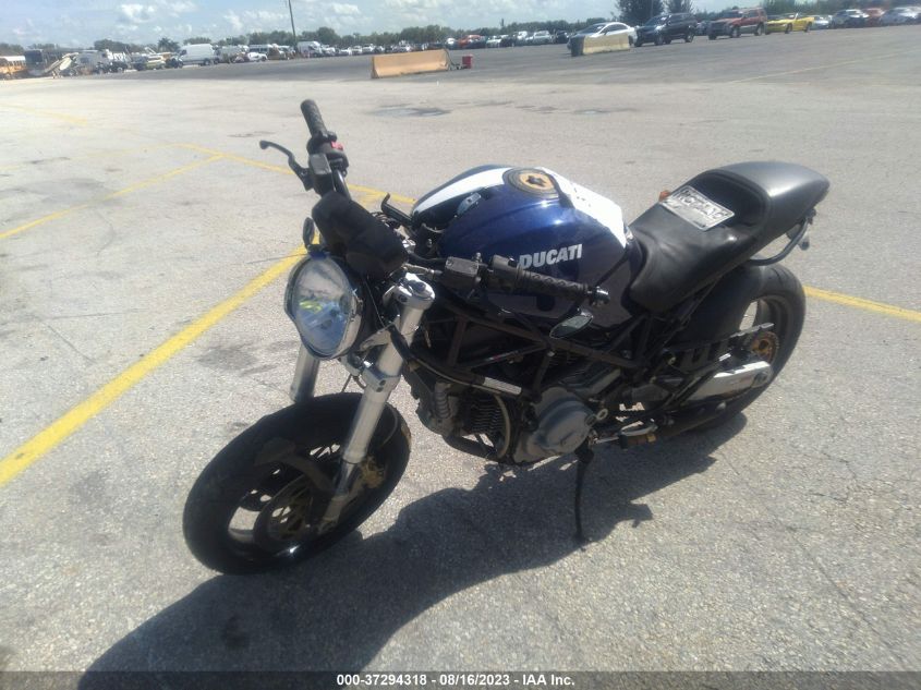 2003 DUCATI MONSTER 800 ZDM1RAAN63B028876