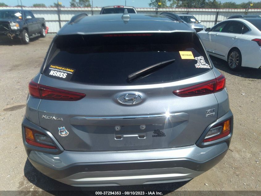 2021 HYUNDAI KONA ULTIMATE - KM8K5CA57MU698090
