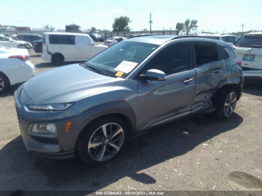 2021 HYUNDAI KONA ULTIMATE - KM8K5CA57MU698090