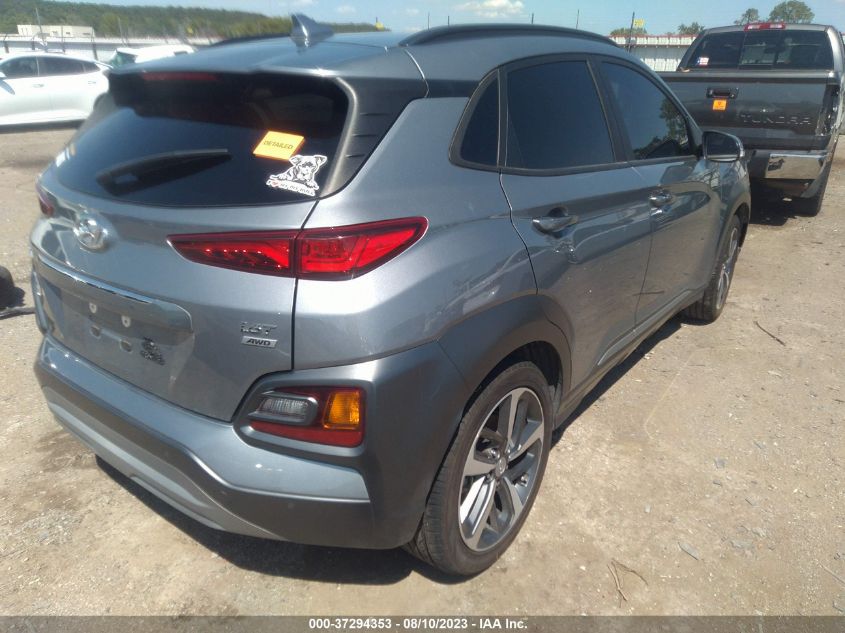 2021 HYUNDAI KONA ULTIMATE - KM8K5CA57MU698090
