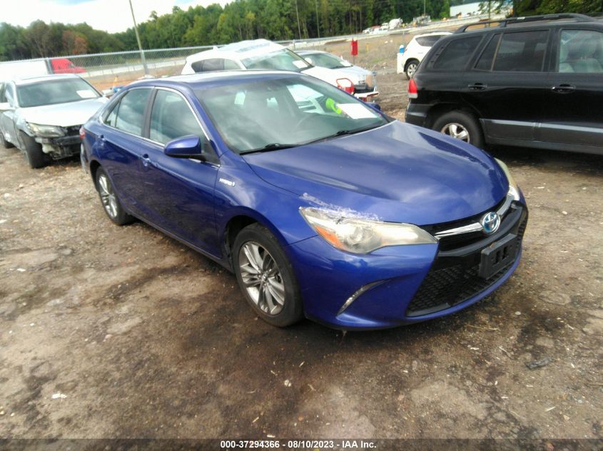2016 TOYOTA CAMRY HYBRID LE/XLE/SE - 4T1BD1FK6GU180224