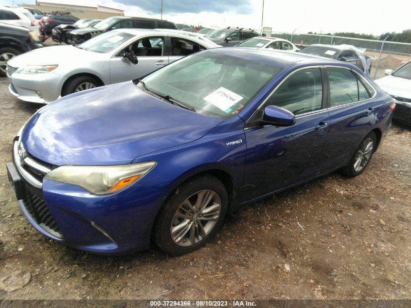 2016 TOYOTA CAMRY HYBRID LE/XLE/SE - 4T1BD1FK6GU180224