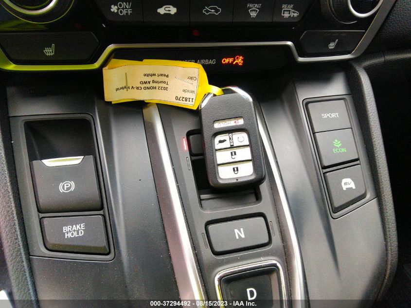 2022 HONDA CR-V HYBRID TOURING - 5J6RT6H97NL051659