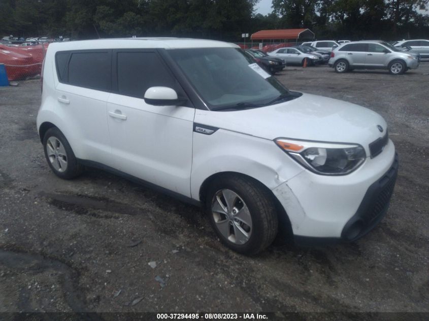 2015 KIA SOUL BASE - KNDJN2A21F7227814