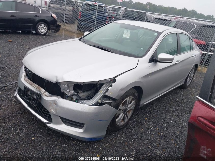 2014 HONDA ACCORD SEDAN LX - 1HGCR2F35EA188095