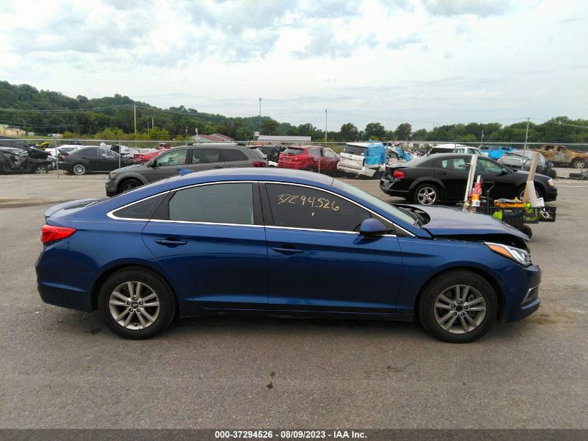 2017 HYUNDAI SONATA SE - 5NPE24AF9HH460234