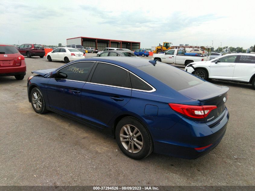 2017 HYUNDAI SONATA SE - 5NPE24AF9HH460234