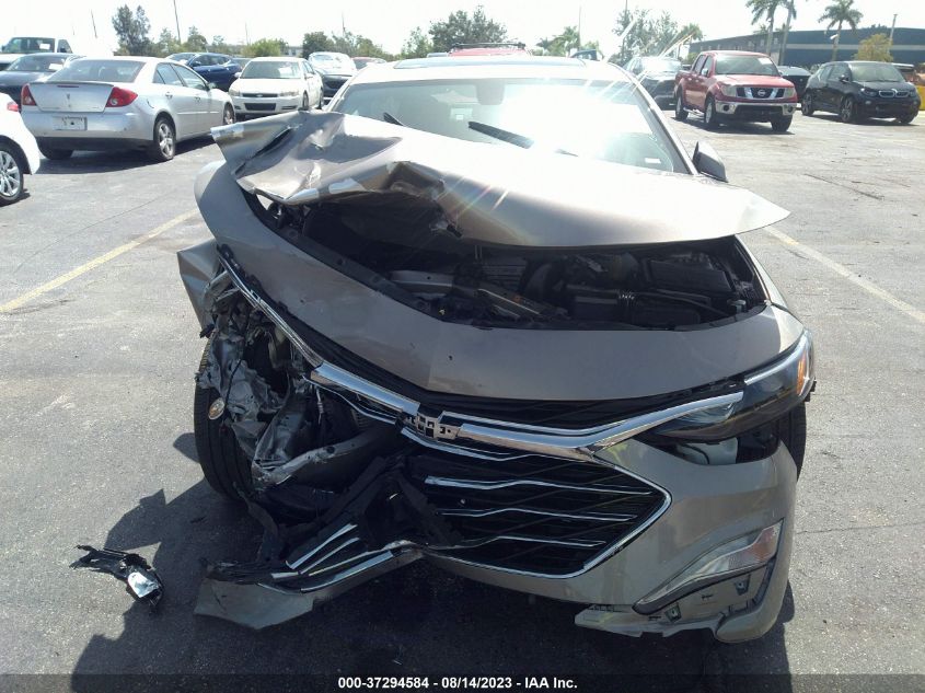2022 CHEVROLET MALIBU LT - 1G1ZD5ST6NF170313