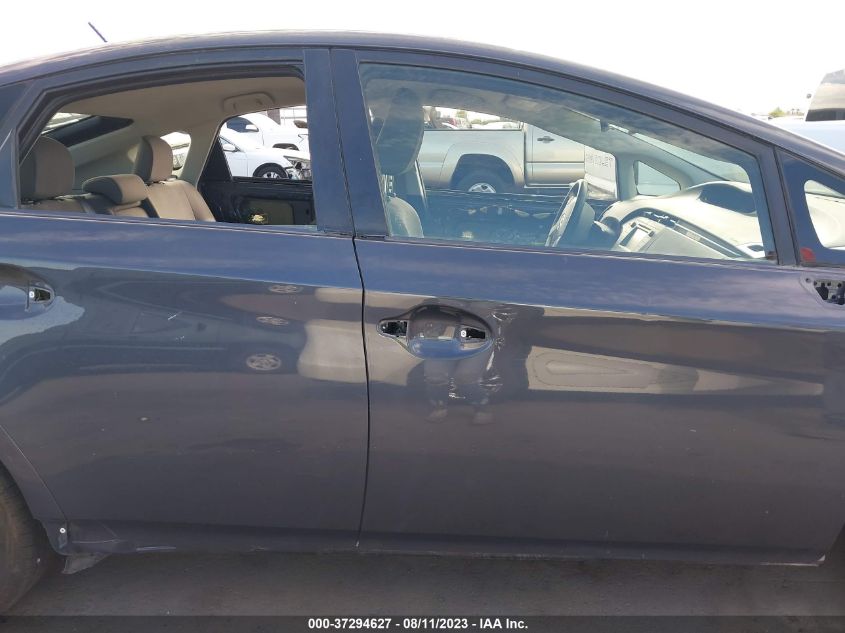 2015 TOYOTA PRIUS FOUR - JTDKN3DU6F2004821