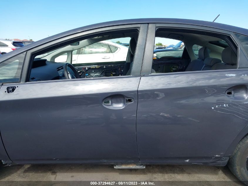 2015 TOYOTA PRIUS FOUR - JTDKN3DU6F2004821