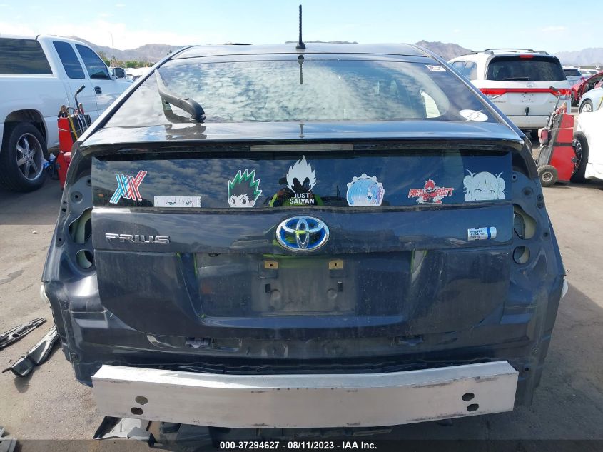 2015 TOYOTA PRIUS FOUR - JTDKN3DU6F2004821