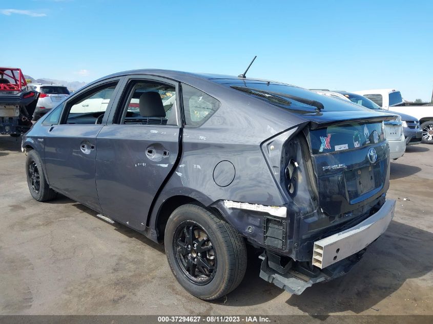 2015 TOYOTA PRIUS FOUR - JTDKN3DU6F2004821
