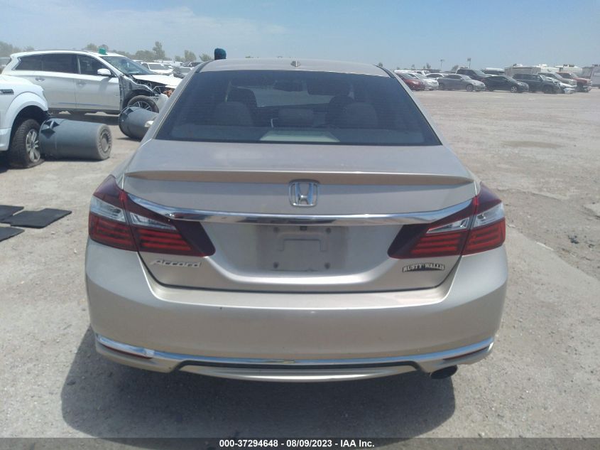 2016 HONDA ACCORD SEDAN EX-L - 1HGCR2F82GA021398