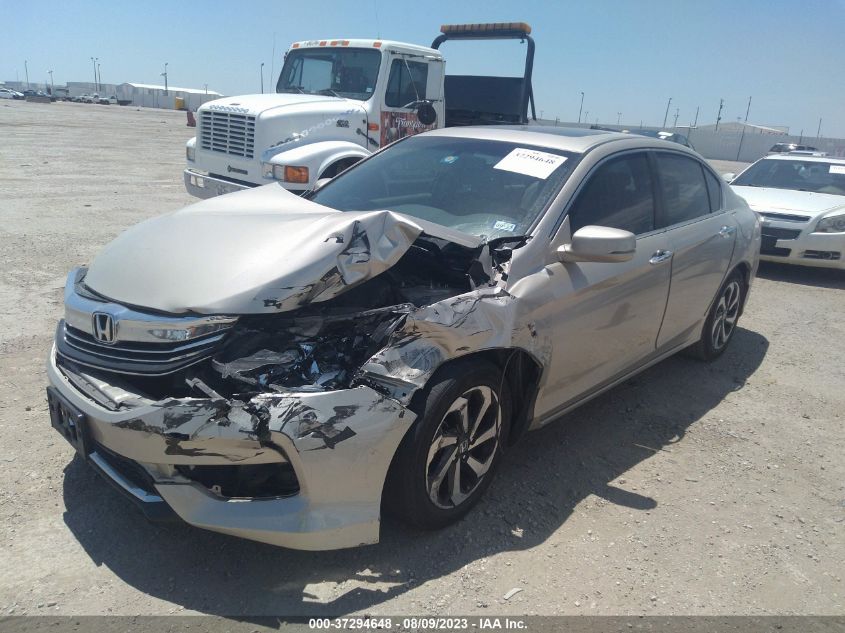 2016 HONDA ACCORD SEDAN EX-L - 1HGCR2F82GA021398