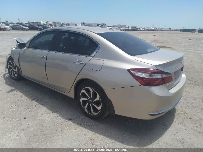 2016 HONDA ACCORD SEDAN EX-L - 1HGCR2F82GA021398