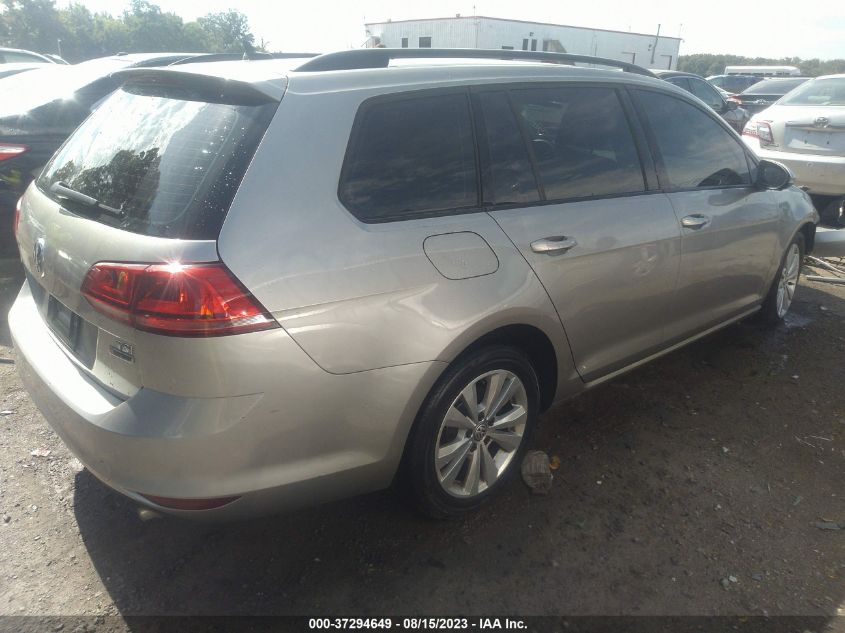 2017 VOLKSWAGEN GOLF SPORTWAGEN S - 3VW017AU0HM537819