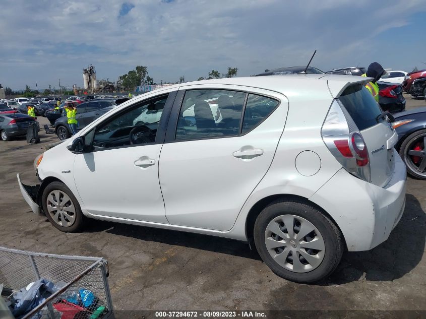 2014 TOYOTA PRIUS C ONE/THREE/TWO/FOUR - JTDKDTB38E1082650