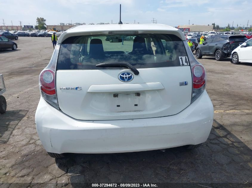 2014 TOYOTA PRIUS C ONE/THREE/TWO/FOUR - JTDKDTB38E1082650