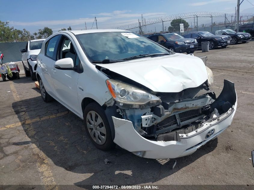 2014 TOYOTA PRIUS C ONE/THREE/TWO/FOUR - JTDKDTB38E1082650