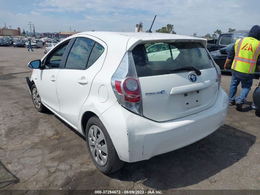 2014 TOYOTA PRIUS C ONE/THREE/TWO/FOUR - JTDKDTB38E1082650