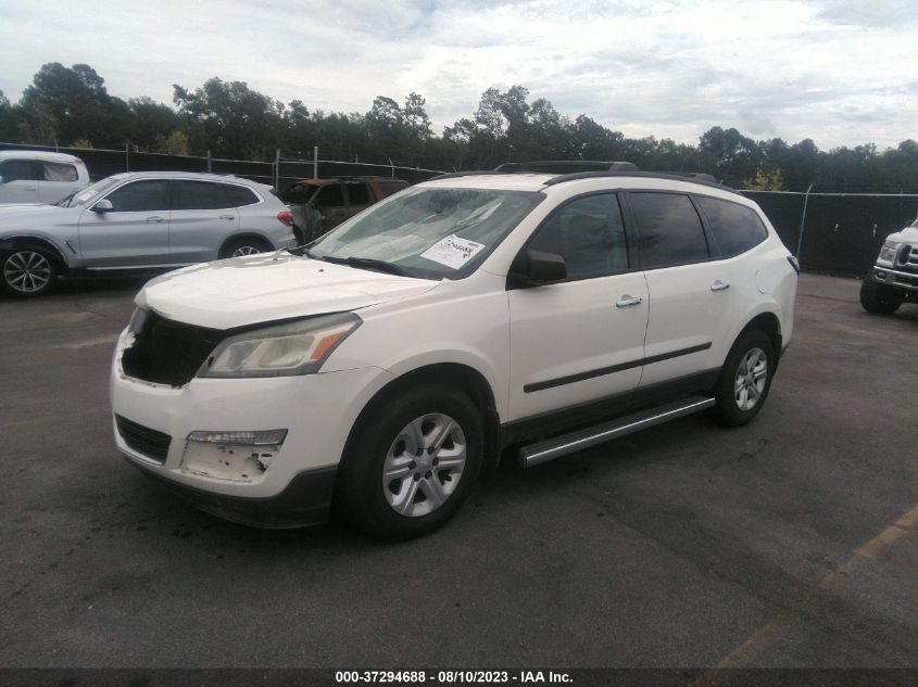 2014 CHEVROLET TRAVERSE LS - 1GNKRFED7EJ106001