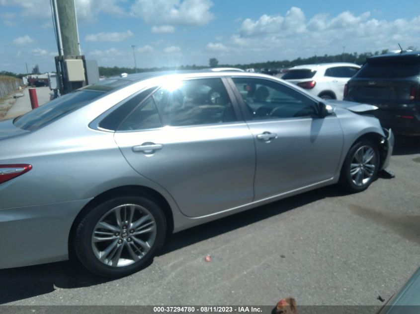 2015 TOYOTA CAMRY XLE/SE/LE/XSE - 4T1BF1FK8FU014618