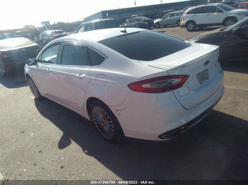 2013 FORD FUSION TITANIUM - 3FA6P0K97DR221236