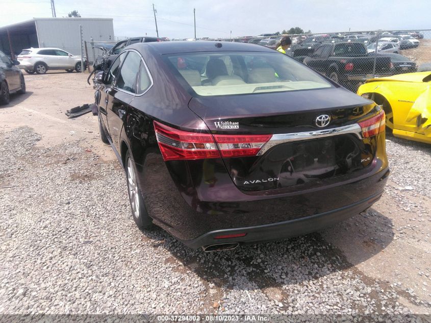 2013 TOYOTA AVALON XLE/LIMITED - 4T1BK1EB7DU077770