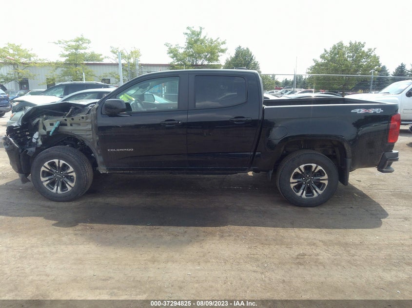 VIN 1GCGTCEN6N1167475 2022 CHEVROLET COLORADO LT