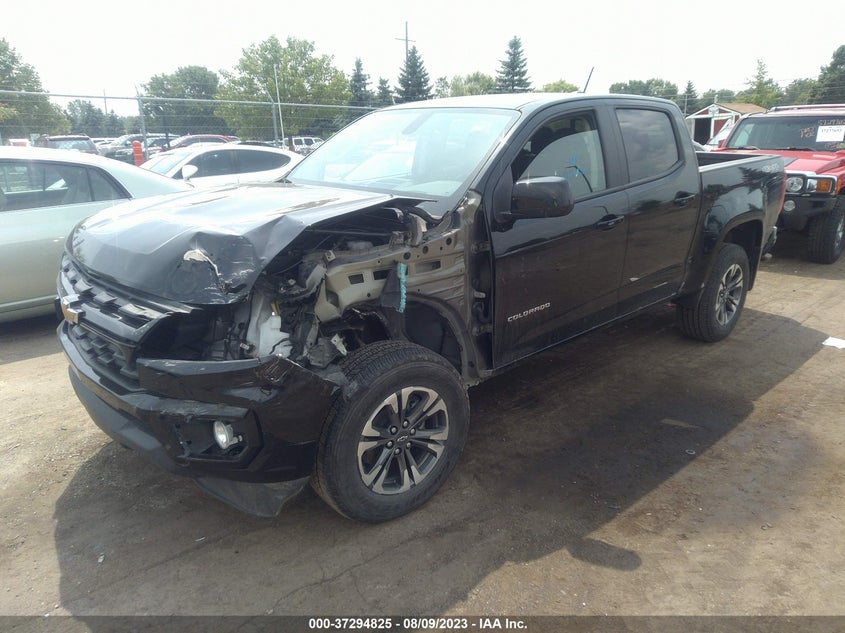 VIN 1GCGTCEN6N1167475 2022 CHEVROLET COLORADO LT