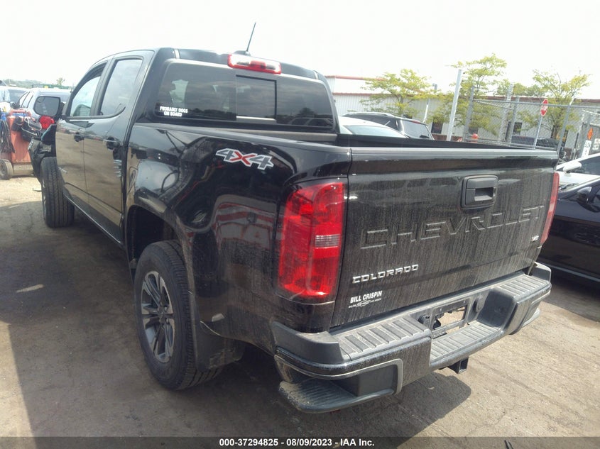 VIN 1GCGTCEN6N1167475 2022 CHEVROLET COLORADO LT