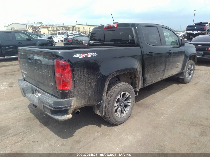 VIN 1GCGTCEN6N1167475 2022 CHEVROLET COLORADO LT