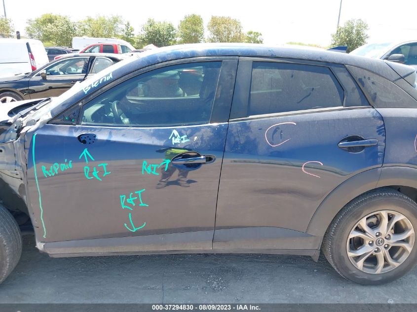 VIN JM1DKDB73L1468865 2020 MAZDA CX-3 SPORT