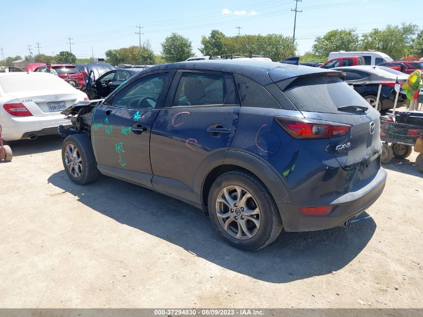 VIN JM1DKDB73L1468865 2020 MAZDA CX-3 SPORT