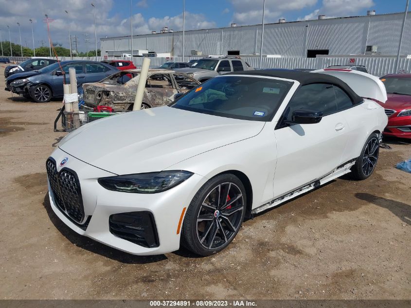 VIN WBA23AT03PCL22249 2023 BMW 4 SERIES 430I