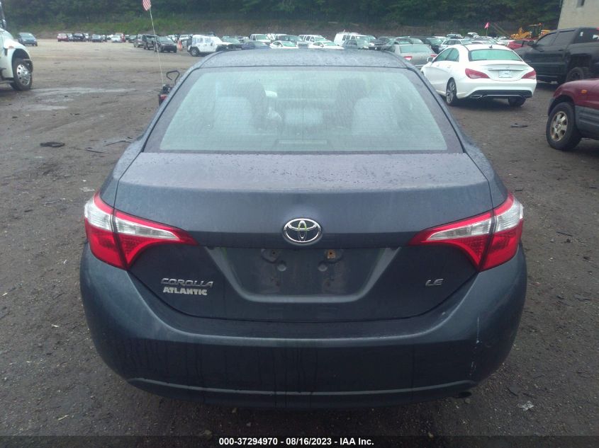 2016 TOYOTA COROLLA L/LE/LE PLS/PRM/S/S PLS - 2T1BURHE0GC544306