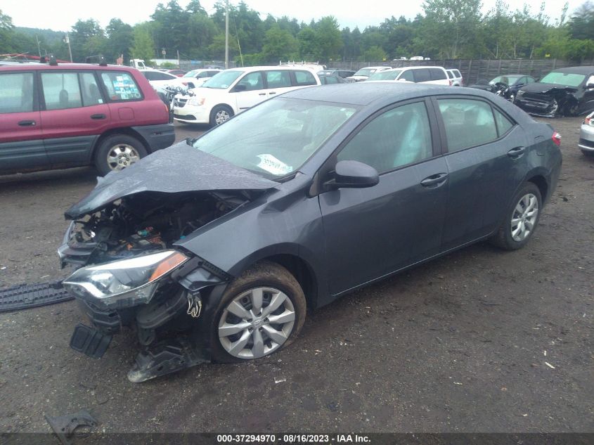 2016 TOYOTA COROLLA L/LE/LE PLS/PRM/S/S PLS - 2T1BURHE0GC544306